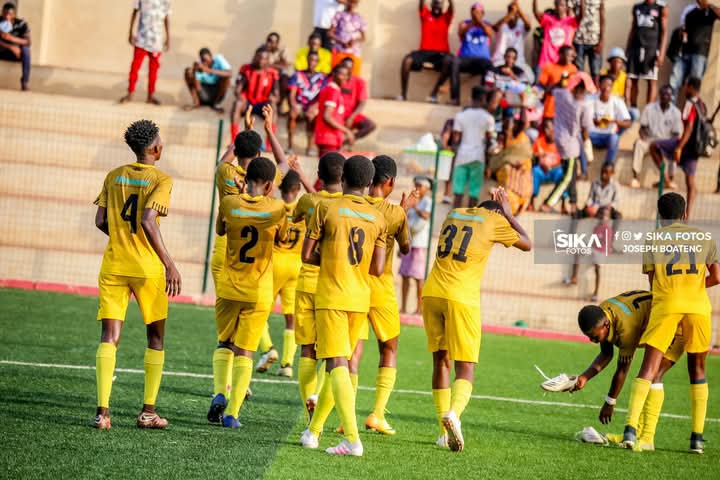 <a href="/WPLGhana/">Malta Guinness Women’s Premier League 🇬🇭</a> MATCHDAY8 
We host <a href="/2005_northern/">NORTHERN LADIES FC</a> from Tamale to Bantama Cocoase Astro Turf Kumasi at the end of the 90minutes we win by 2:1 against <a href="/ladies_northern/">NORTHERN LADIES FC</a> Goals from Augustina Osei &amp; Ruth Ayayee give us the 3 points, Appreciation to our beloved Supporters Thank you MUN GODE