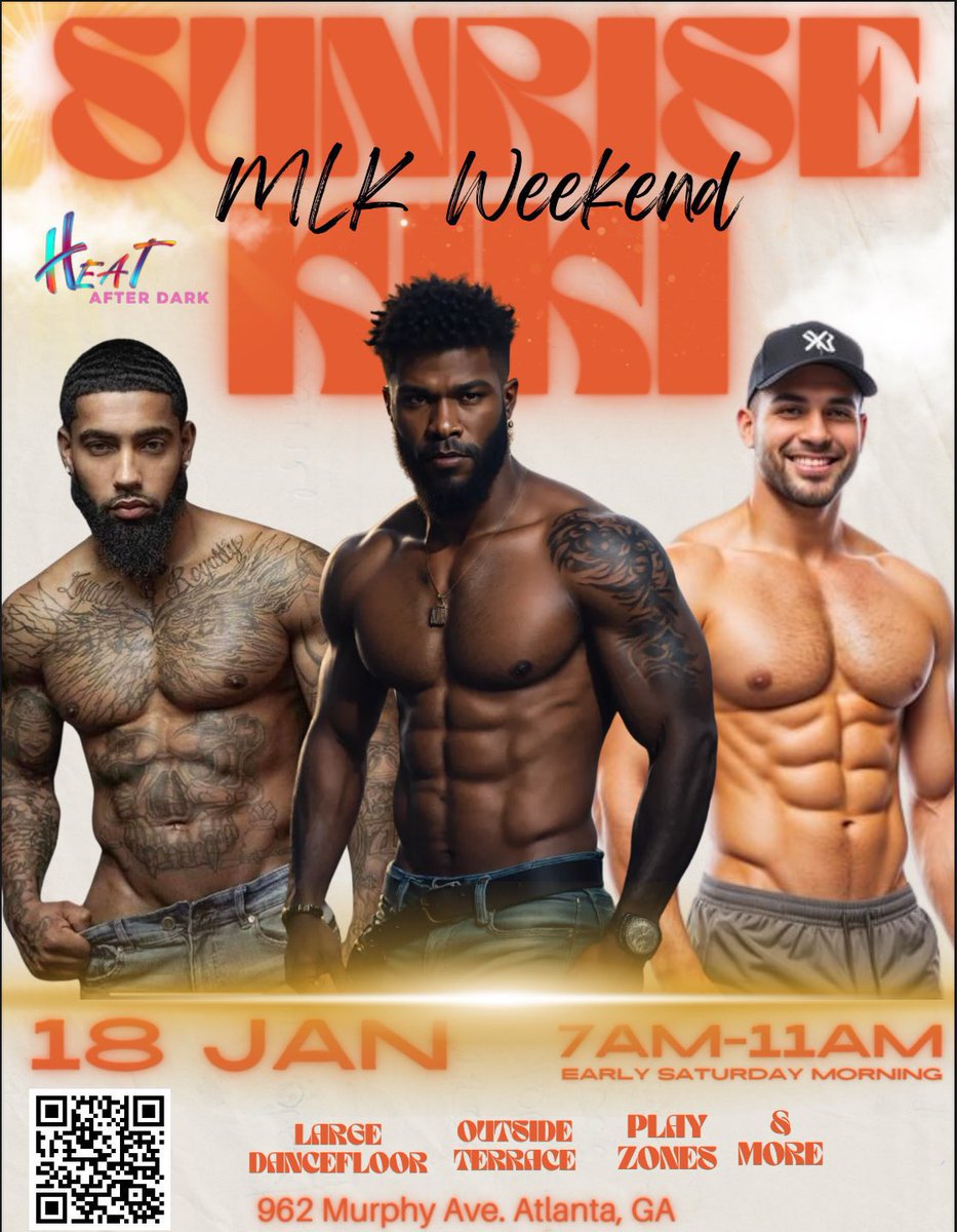 HeatAtl's tweet photo. The week is here! 🪩🪩🪩

Get your tickets now to avoid the line! 

Come dance to the Sunrise with us. ☀️
Tickets here 

https://t.co/Vmvkl0nhLc https://t.co/aJnprVKcZq