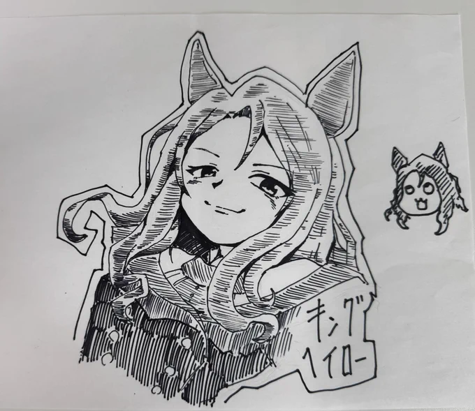 夜勤落書き 