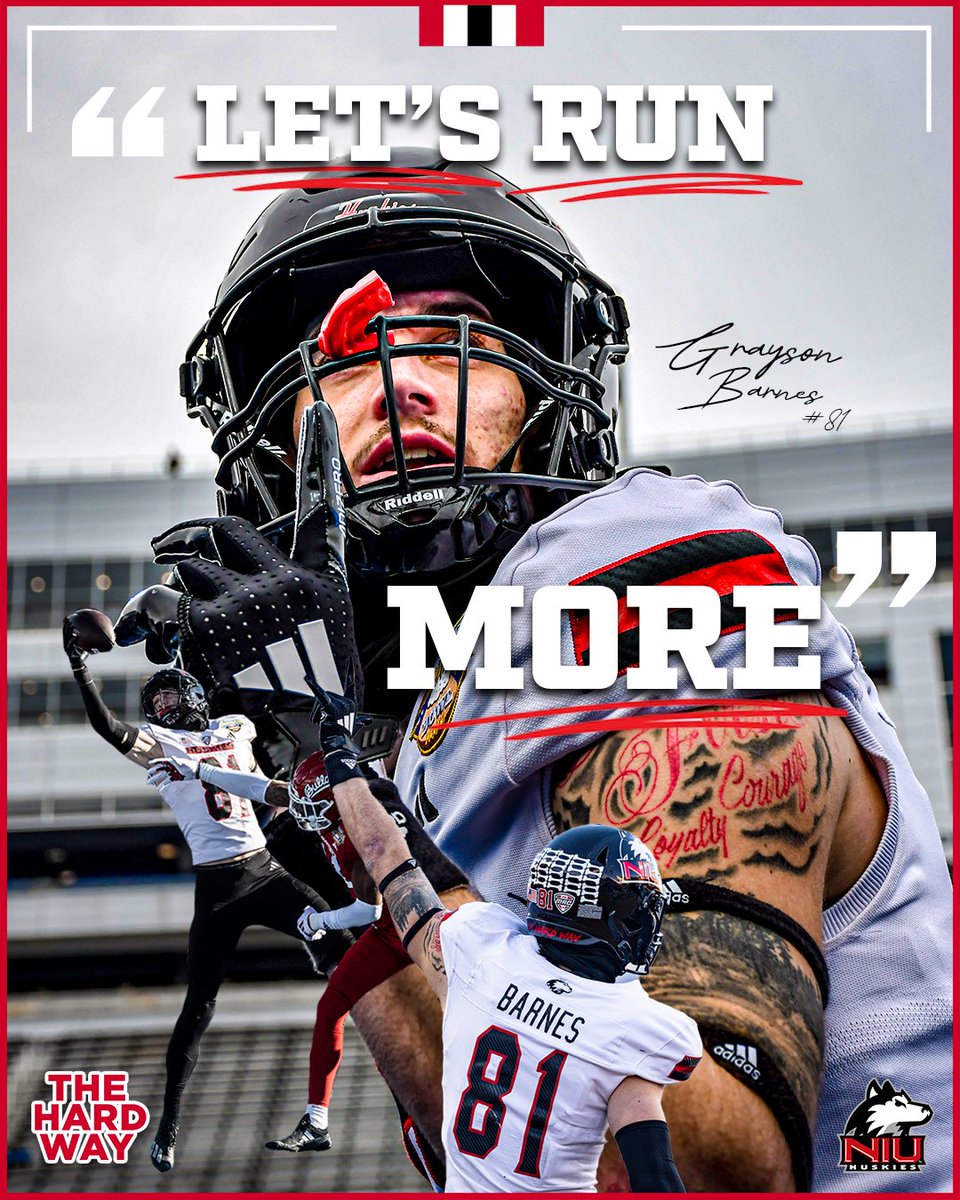 Grayson Barnes (@gbarnes5252) on Twitter photo Due to the recent NCAA ruling, I am grateful to receive another year of eligibility and the opportunity to come back and be apart of Huskie nation! <a href="/NIU_Football/">NIU Football</a> <a href="/NIUCoachHammock/">Thomas Hammock</a> #THEHARDWAY Due to the recent NCAA ruling, I am grateful to receive another year of eligibility and the opportunity to come back and be apart of Huskie nation! <a href="/NIU_Football/">NIU Football</a> <a href="/NIUCoachHammock/">Thomas Hammock</a> #THEHARDWAY