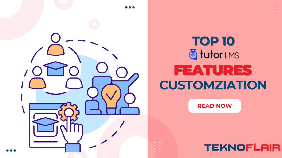 🚀 Boost your online courses with these top 10 features for Tutor LMS customization! From advanced quizzes to gamification tools, learn how to create an engaging learning experience.💡

Check out the full list here: teknoflair.com/top-10-feature…

#EdTech #OnlineCourses #TutorLMS #LMS