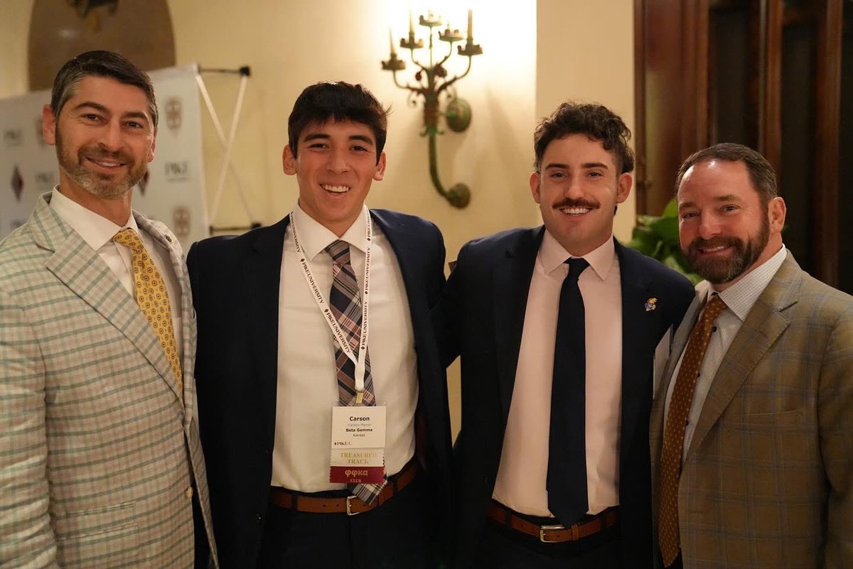 KansasPIKE's tweet photo. Thanks to @PiKappaAlpha for hosting a successful Chapters Executive Conference. We are excited to bring back what we learned and help build upon our strong foundation back @UnivOfKansas https://t.co/gCvzYzxzHi