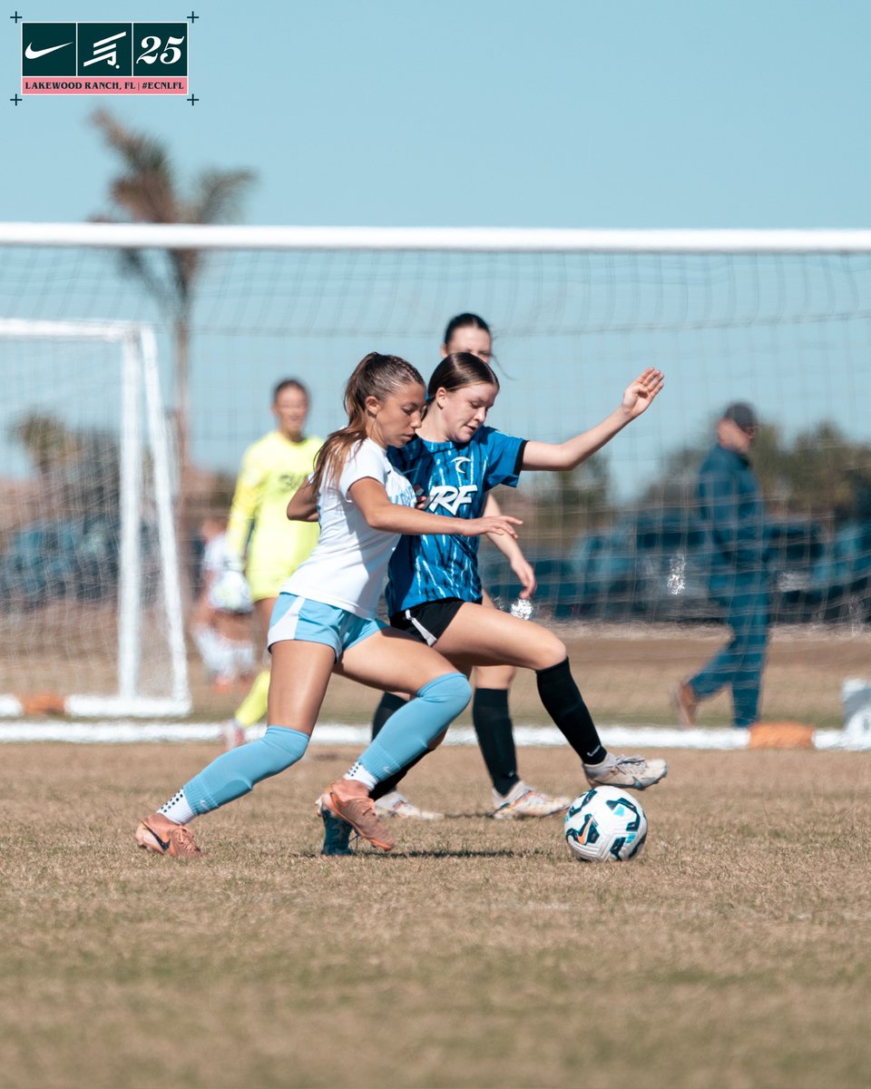 ECNLgirls's tweet photo. 𝘼𝙩 𝙩𝙝𝙚 𝙃𝙖𝙡𝙛: Play your best when the pressure’s the highest #ECNLFL https://t.co/mXz7ttxn2r