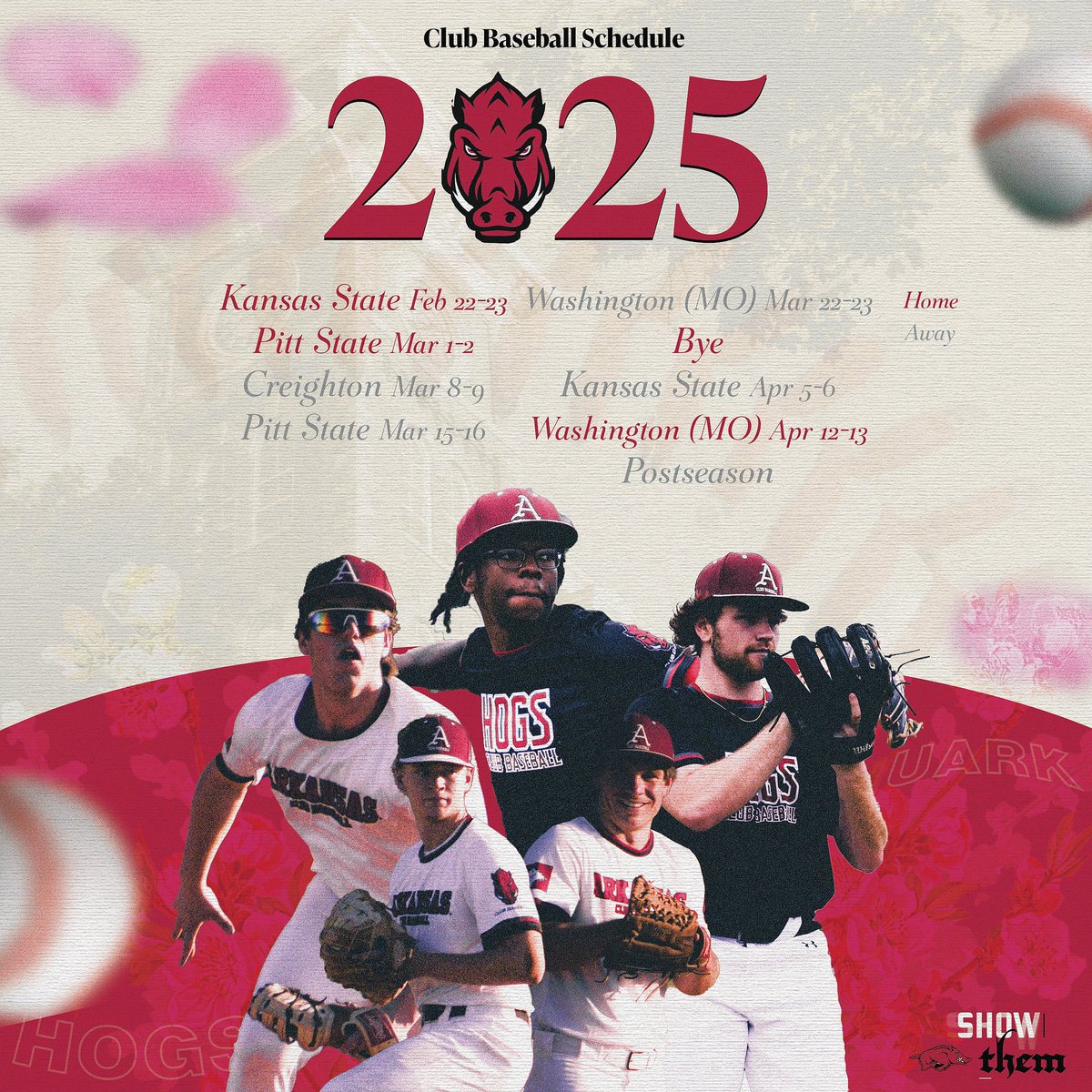 UARK Club Baseball tweet media