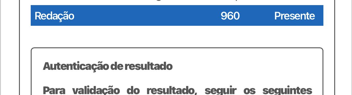 eu divei muito na redação meu deus!! 960 to chocadaa

Claro que isso não seria possível sem o apoio do Chapéu do Mago e da AIO, obrigada por tudo!