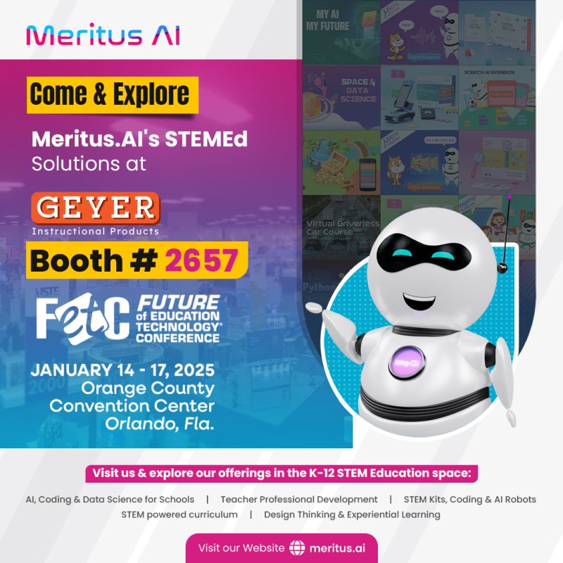 Join us at FETC 2025, Jan 14–17, in Orlando! 🌟 

Visit Geyer Instructional Products at Booth #2657 to explore STEM solutions &amp; inspire future innovators. 🚀

#FETC2025 #STEMlearning #InnovationInEducation #FutureOfEducation