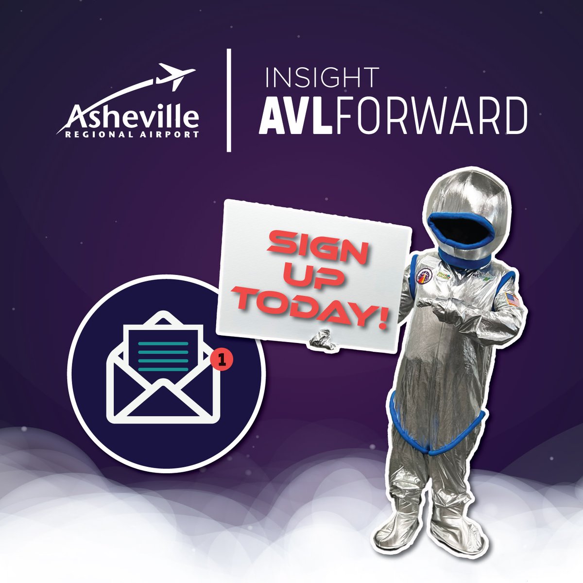Stay up-to-date with all things #AVLForward by signing up for INSIGHT: AVL Forward. This quarterly edition e-news takes a deeper look at our transformational infrastructure project currently underway. Sign up today: linktr.ee/flyavl