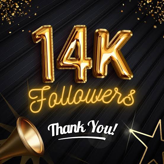 14𝗞 𝔽𝕠𝕝𝕝𝕠𝕨𝕖𝕣𝕤  पुरे होने पर आप सबको को बधाई 👏🪸

#sankranthikivastunnam
#पाखंडीबाबाओं_झूठ_से_बाज_आजाओ
#WinPOCOX7Pro
#3XPOCOX7Pro
#POCOX7Progiveaway
#Minati_listing 
#LingOrm 
#stockmarketscrash