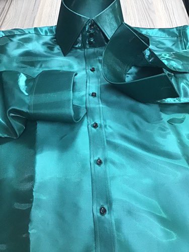 shine_satin's tweet photo. New metallic satin high collar shirts are arriving next week!!! Comment below any suggestions of colors for next order!

#Shiny #Satin #Shinysuit #Shinyshirt #Satinshirt #HighCollar #HighCollarShirt #StiffCollar #Shinyman #Satinman #Satinshirtformen #Shinyfetish #Satinfetish https://t.co/qaY9kqwHKq