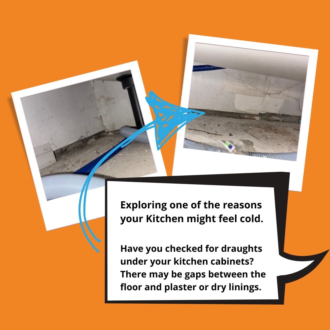 Do you have a cold kitchen? Read our latest journal to find out more: Why your Kitchen might be cold: Finding Draughts under your kitchen cabinets
draughtbusters.net/why-your-kitch…  
#DIYKitchen #DraughtBusters #Draughts #ColdHome #energypoverty #ReadingUK #Rdguk #EnergySupport