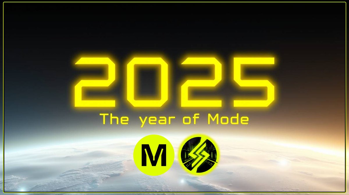 SwapModeFi's tweet photo. Markets dipped, but Mode's ecosystem stood strong! AI innovations and everything else lined up on @modenetwork for 2025, we're prepping for an epic year and thereβs no better place to trade than on SwapMode.
Join us on Modeβwhere the future is nowπ
#IYKYM #DeFAI #SwapMode π‘β«οΈ https://t.co/K12EthngVU