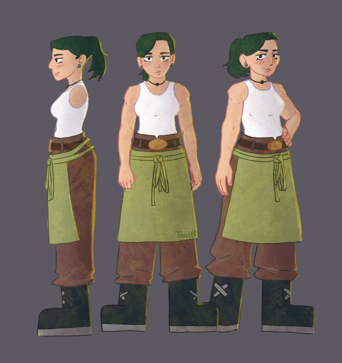 tossttf's tweet photo. turn of leïla 
#characterdesign #illustration https://t.co/mWRP6bQChQ