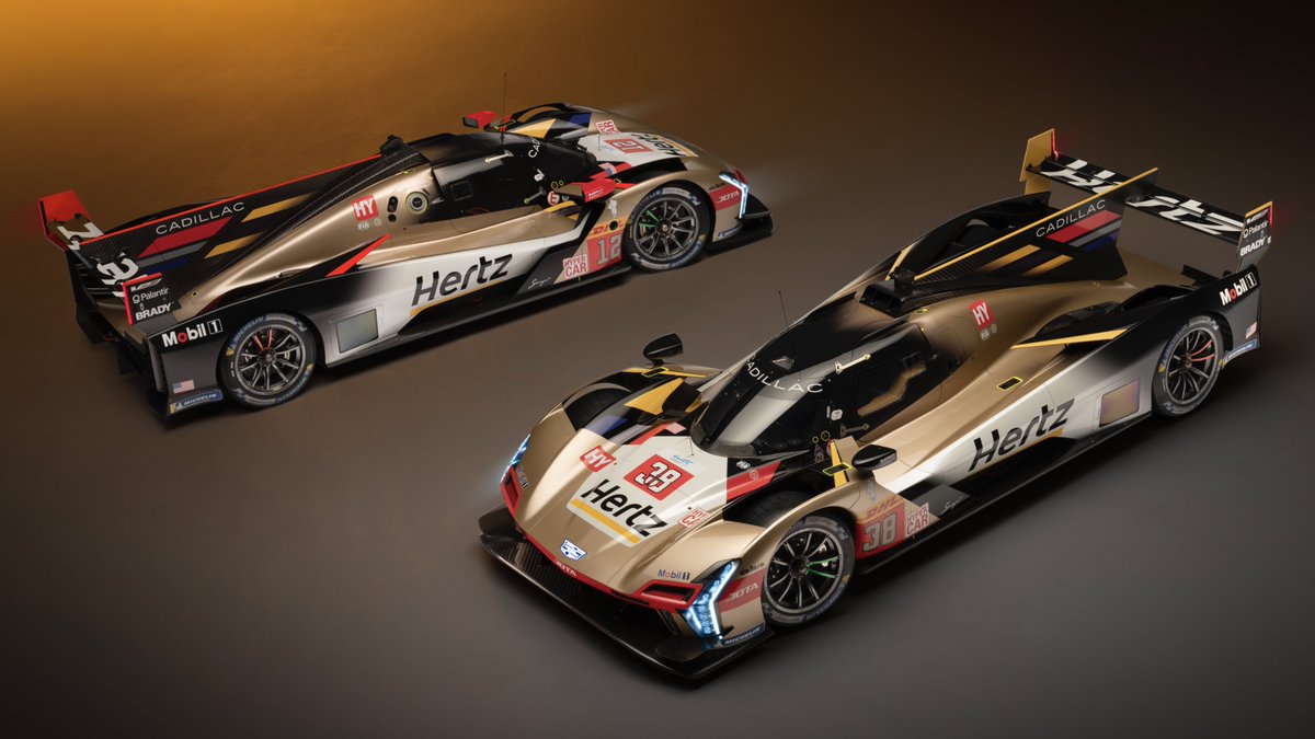onlyendurance's tweet photo. JOTA STAY GOLD FOR 2025 🌟✨🔥

Feast your eyes on Hertz Team JOTA Cadillac’s 2025 Hypercar livery.

What do you think?!💬

@JotaSport | #WEC #Cadillac https://t.co/D8ANNtQOh9