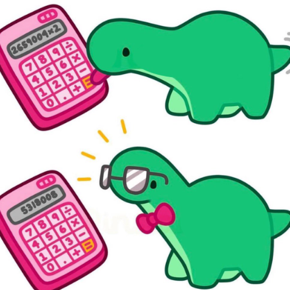 The math is mathing.. 🤓