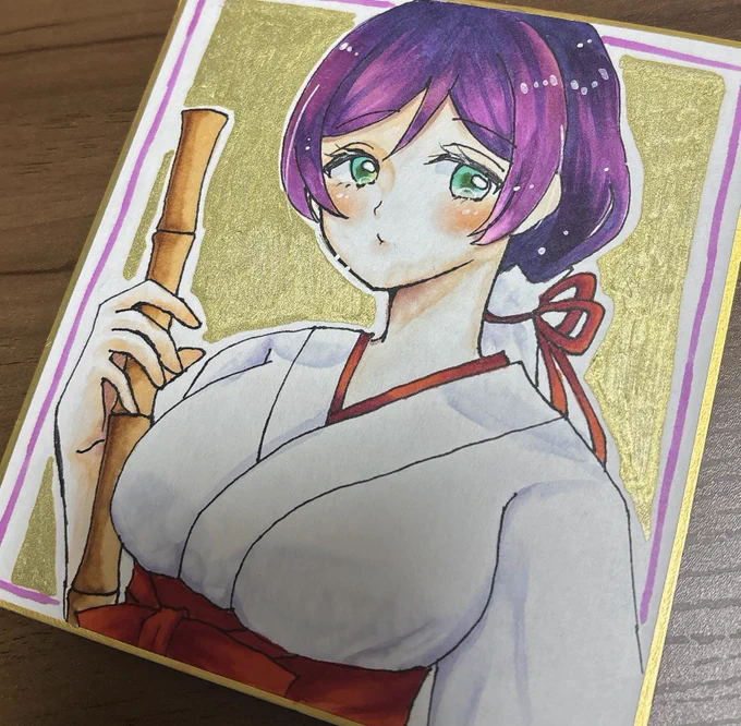 5億年ぶりにコピック使った 