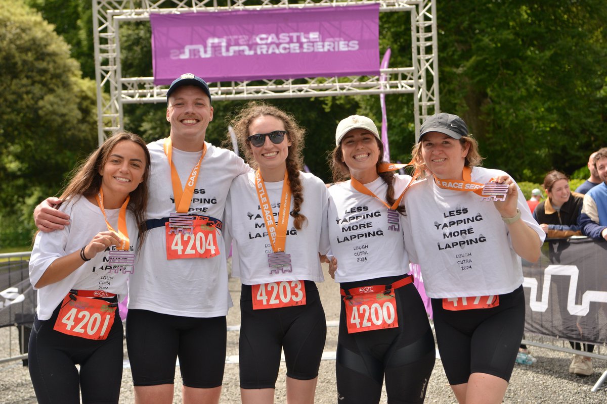 🏆#medalmonday is always better with friends! 

🎉With so many races to choose from at the Castle there is something for everyone to enjoy! 

💜Who will you race with in May?