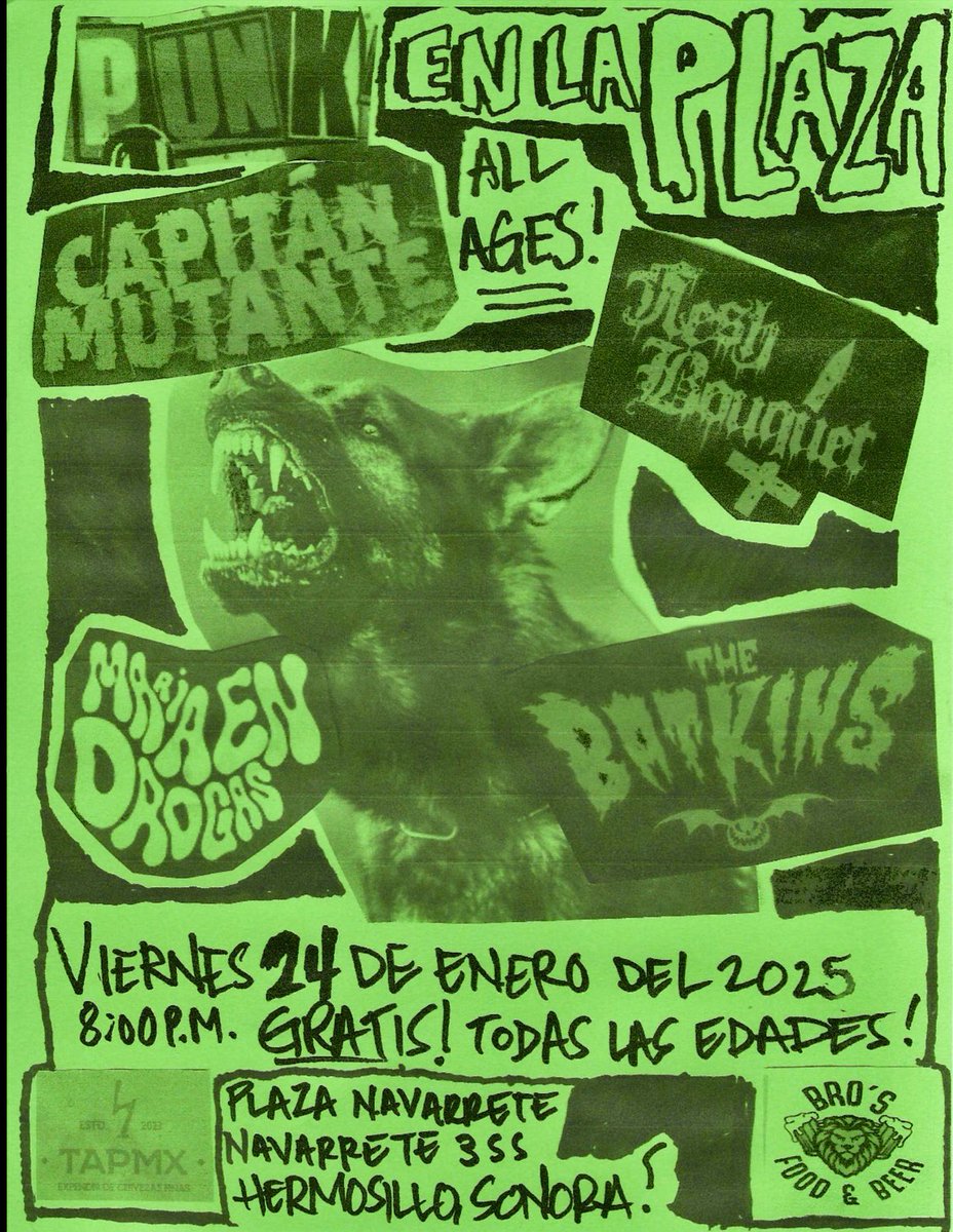 Ayer me aventé este flyer, lléguenle
