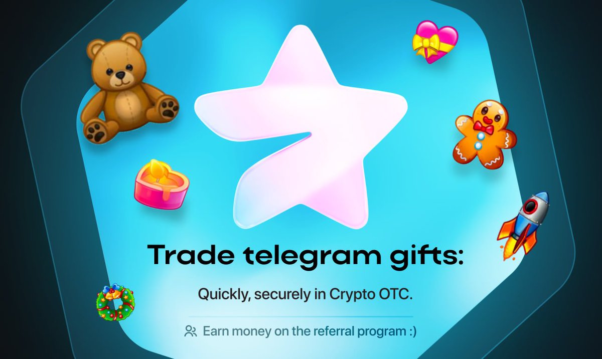 we_otc's tweet photo. The TG Gift Market Is already in Crypto OTC 🛷

We are opening the market for Telegram Gifts inside our OTC. Now you have access to custom ad covers and a separate category for gifts🎆

For our users, we offer the lowest escrow commission and the opportunity to receive up to 35% commission for invited users. 💎

All the details inside Crypto OTC.  https://t.co/907gfdxPt1🧑‍💻