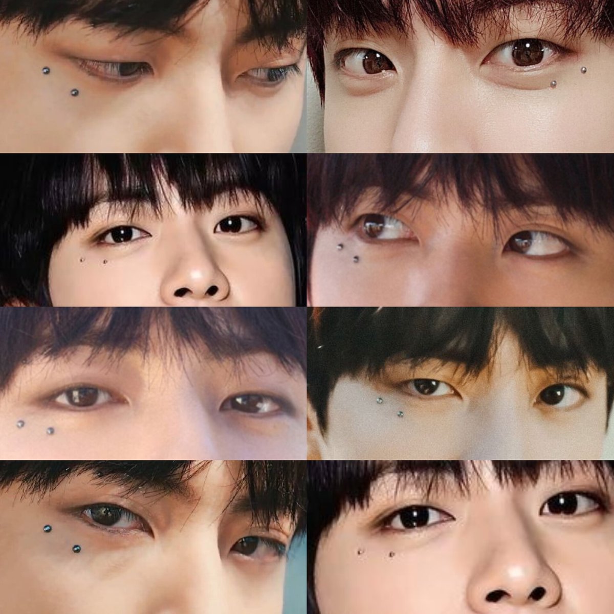 _seokjinista's tweet image. these beads under seokjin eye were one of the best things during happy/i’ll be there era