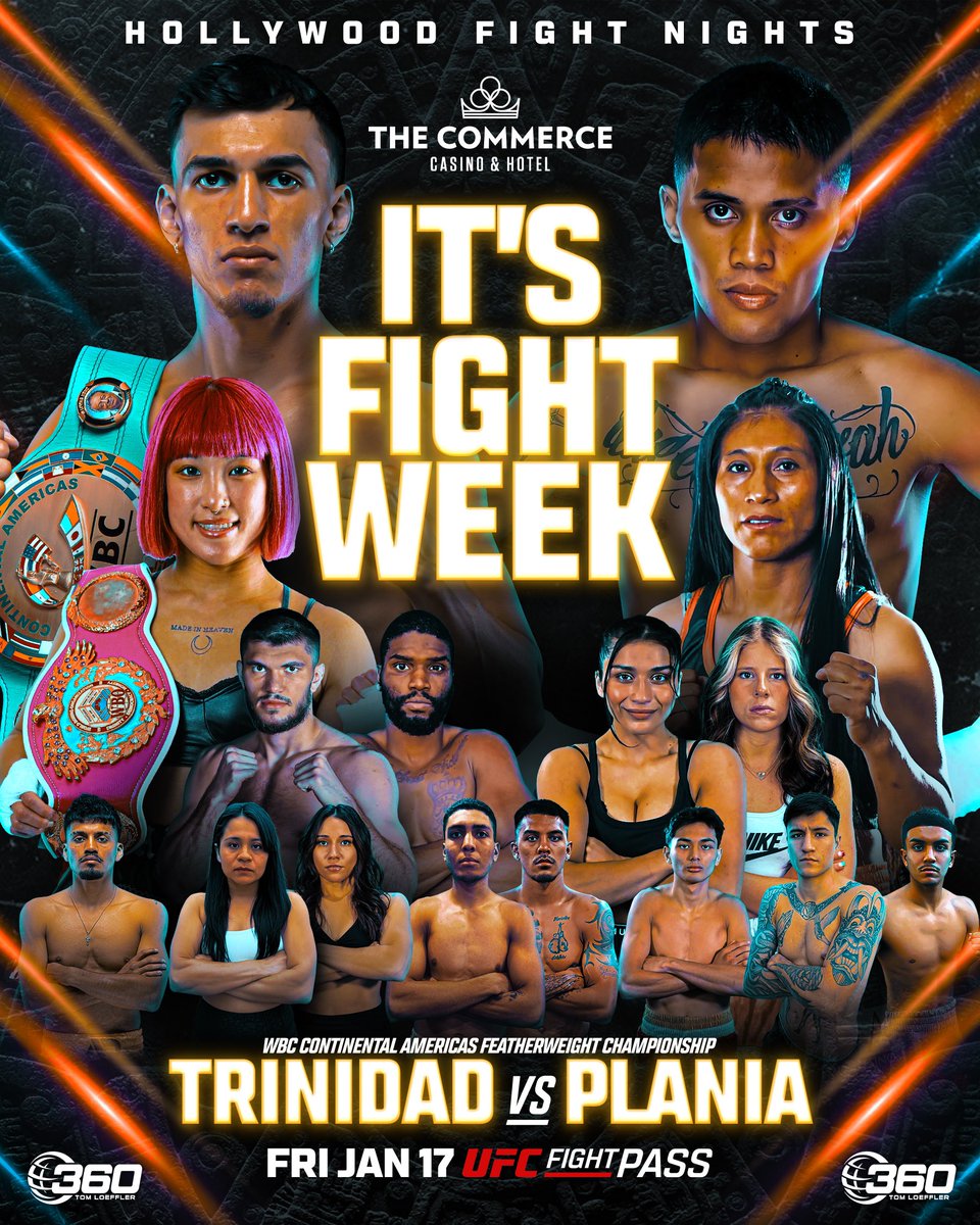 360 Promotions (@360boxingpromos) on Twitter photo ๐พ๐ฌ๐ณ๐ช๐ถ๐ด๐ฌ ๐ป๐ถ ๐ญ๐ฐ๐ฎ๐ฏ๐ป๐พ๐ฌ๐ฌ๐ฒ! #TrinidadPlania live on <a href="/UFCFightPass/">UFC FIGHT PASS</a> from <a href="/CommerceCasino/">The Commerce Casino & Hotel</a>
๐๏ธ hollywoodfightnights.festivalsetup.com
#UFCFightPassย #HFNBoxingย #HollywoodFightNights ๐พ๐ฌ๐ณ๐ช๐ถ๐ด๐ฌ ๐ป๐ถ ๐ญ๐ฐ๐ฎ๐ฏ๐ป๐พ๐ฌ๐ฌ๐ฒ! #TrinidadPlania live on <a href="/UFCFightPass/">UFC FIGHT PASS</a> from <a href="/CommerceCasino/">The Commerce Casino & Hotel</a>
๐๏ธ hollywoodfightnights.festivalsetup.com
#UFCFightPassย #HFNBoxingย #HollywoodFightNights