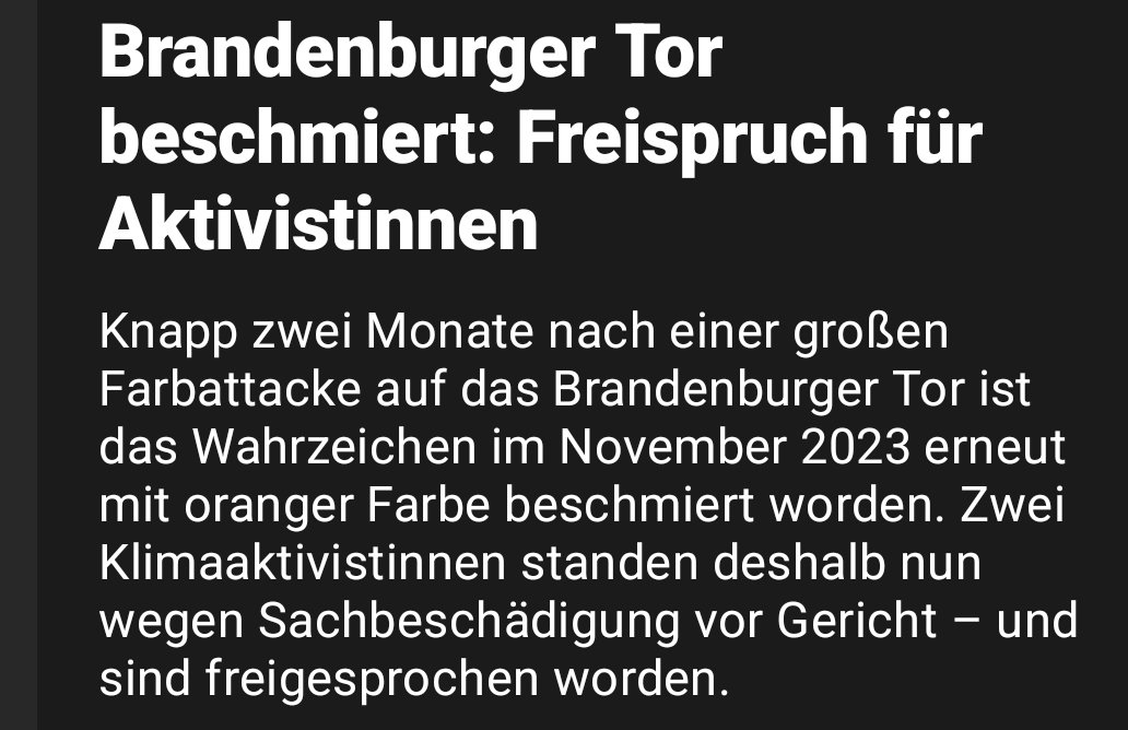 Warum das denn? Hatten sie ihre tage und waren nicht herr ihrer sinne?