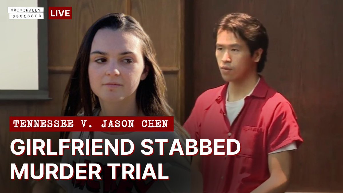 #LIVE on the <a href="/CRMNLLYObsessed/">Criminally Obsessed</a> YT page: Opening statements beginning in the murder trial for Jason Chen, the man accused of murdering 22-year-old college student Jasmine Pace in November 2022.
📺 youtube.com/live/GO5M7G_ia…