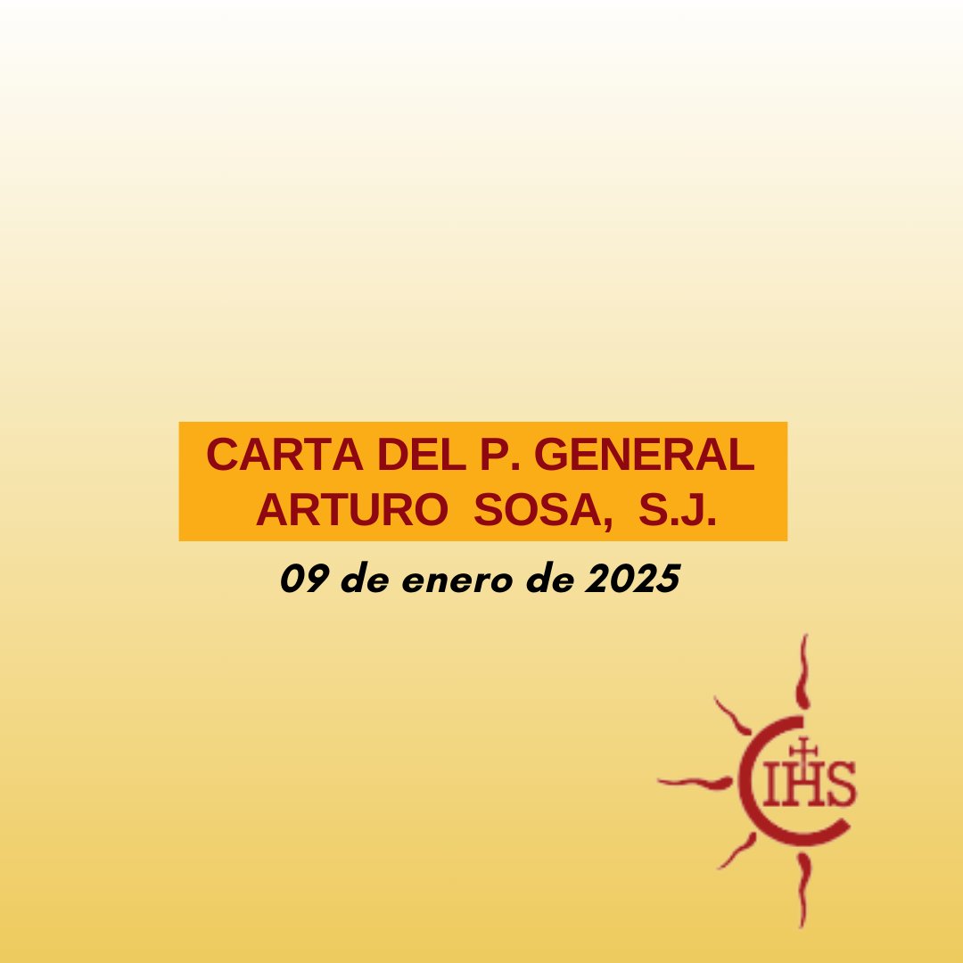 JesuitasVen's tweet image. El Superior General de los Jesuitas el P. Arturo Sosa, S.J., ha manifestado, en una carta, su solidaridad con la situación de Carlos Correa, defensor de derechos humanos, quien se encuentra desaparecido desde hace seis días.