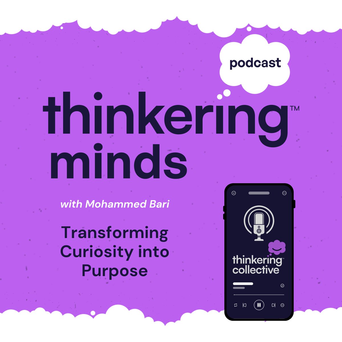 thinkeringco's tweet photo. 🚀 Launching this Thursday: the weekly Thinkering Collective Podcast! 🎙️

Ep. 1 features Mohammed Bari, a #Cornell sophomore whose #learning journey led him to found a #nonprofit.

Follow today!

🎧 https://t.co/jIeVCg4DMP

#PodcastLaunch #HumanizeLearning #EducationForImpact https://t.co/SWxbdLwNj4