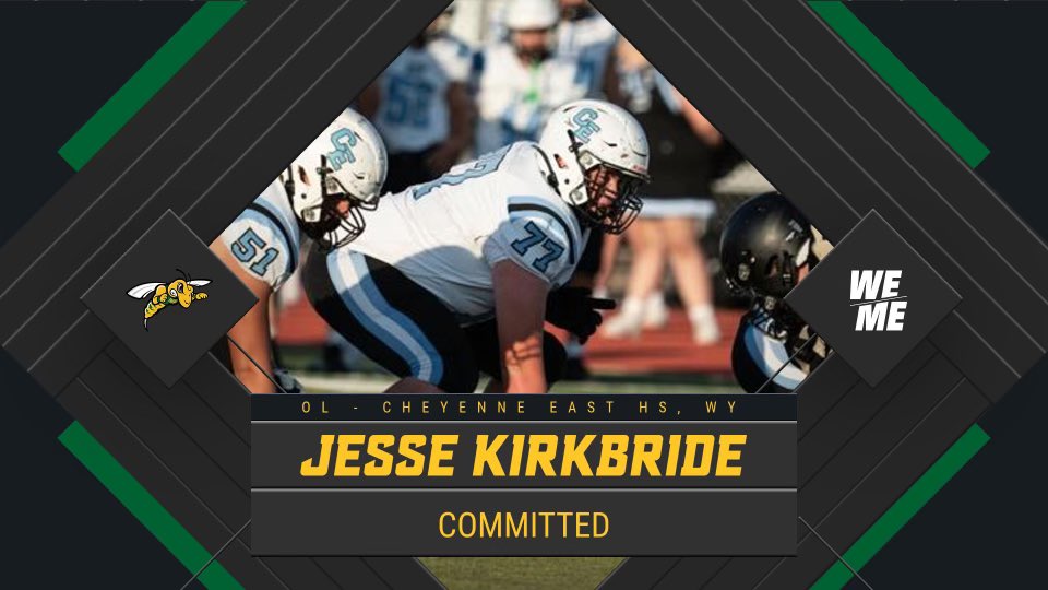 kirkbride_jesse's tweet photo. H🐝me

Glad to announce my commitment to Black Hills.

@BreskeJosh  @BHSUFB https://t.co/MvQ4qkdSfj
