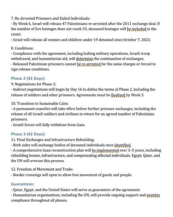 SamiAlArian's tweet photo. Here is the draft of the ceasefire agreement between Hamas and the Zionist regime. There is no surrender by the resistance nor total victory for Netanyahu . This is very much the same agreement Hamas had accepted 6 months ago before additional tens of thousands more Palestinians were massacred by the disgraceful and most immoral Zionist army in its genocidal war in Gaza.