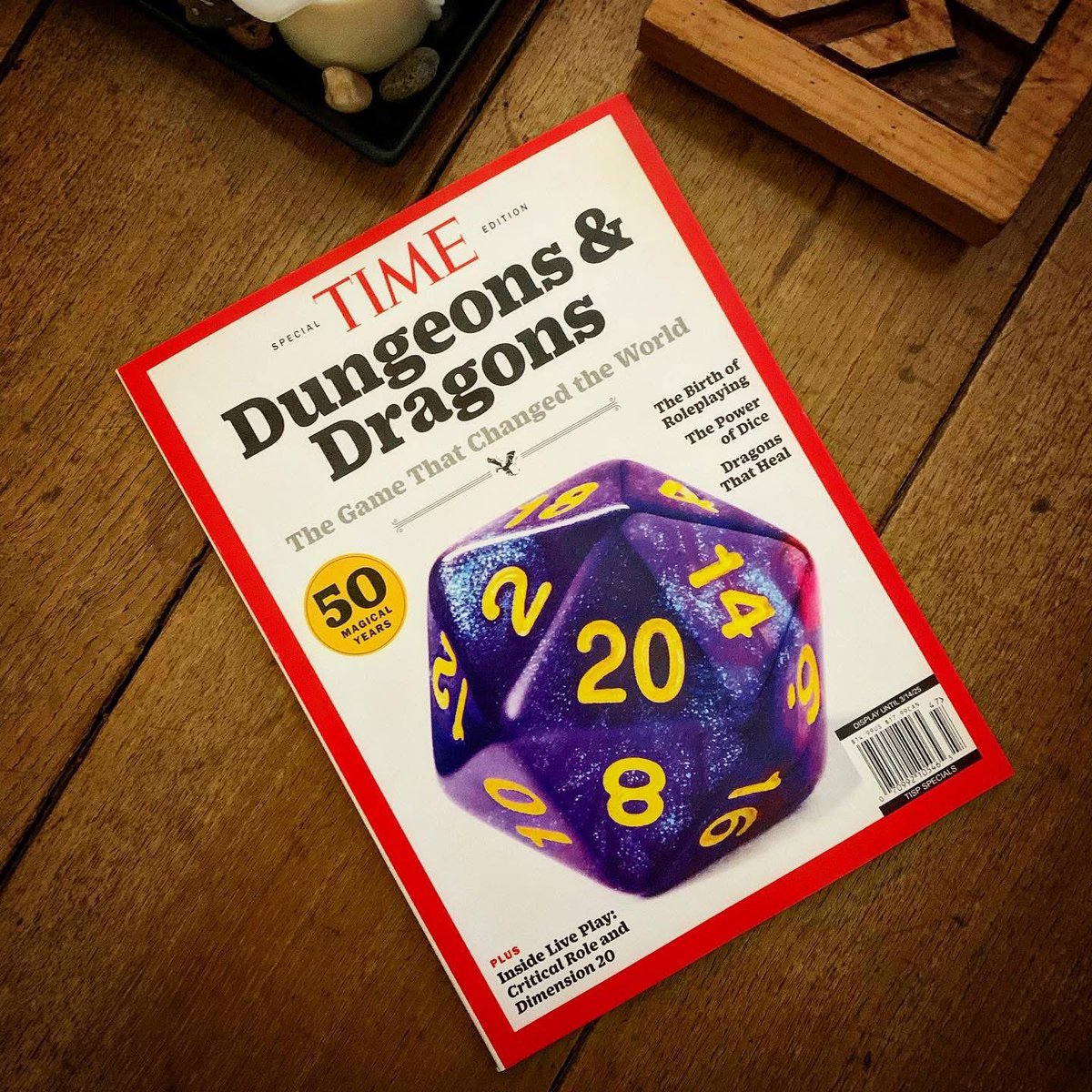 Curious to see what kind of read this will be…

#dnd #ttrpg #50thanniversary
