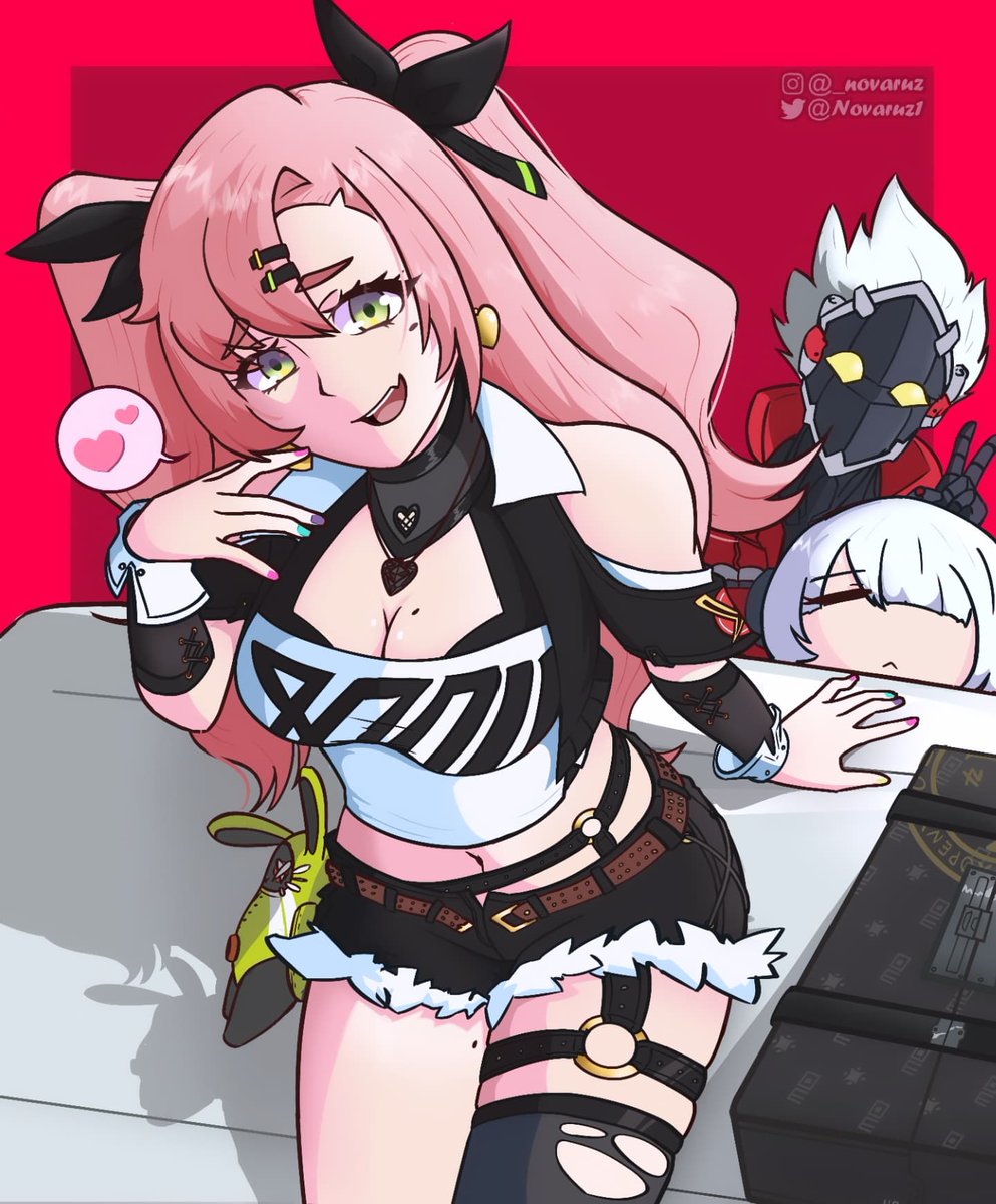 Novaruz1's tweet photo. Nicole, Anby y Billy de los Cunning Hares 🐰
Teamo nicole

#ZenlessZoneZero #hoyoverse #CLIPSTUDIOPAINT #nicoledemara https://t.co/BAmIeusazn