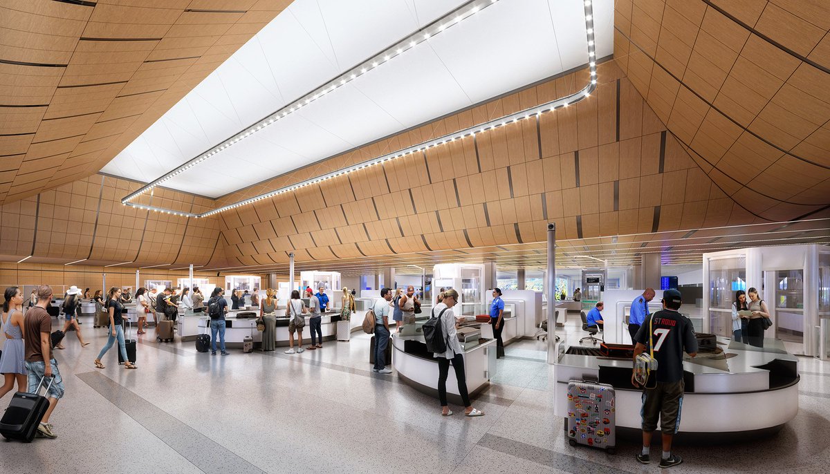 Grimshaw is partnering with Page Architects on a landmark expansion of United Airlines' Terminal B at IAH, doubling capacity through new check-in facilities, security, and an advanced baggage system. Our passenger-centered design will create seamless and world-class experience.
