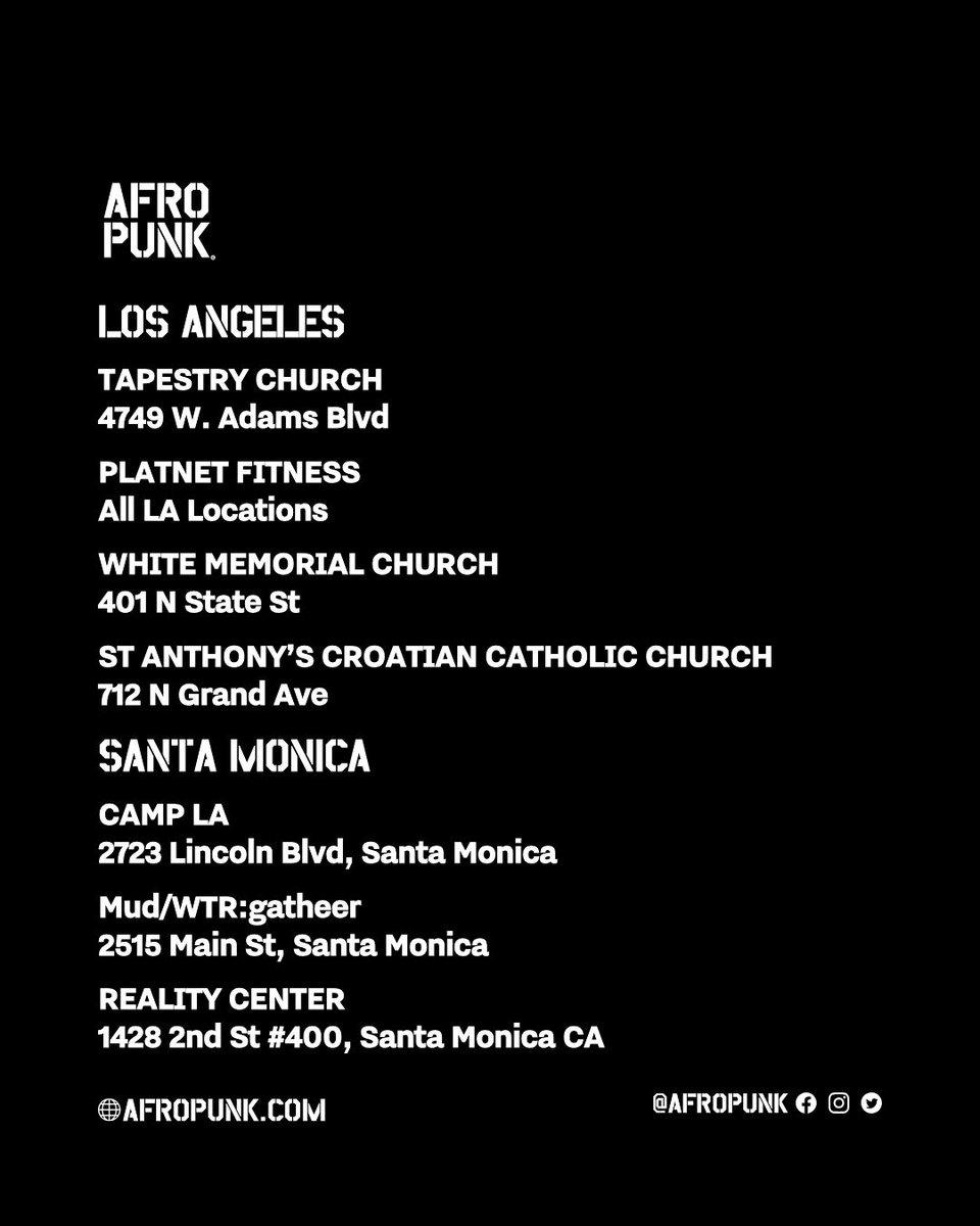 AFROPUNK tweet media