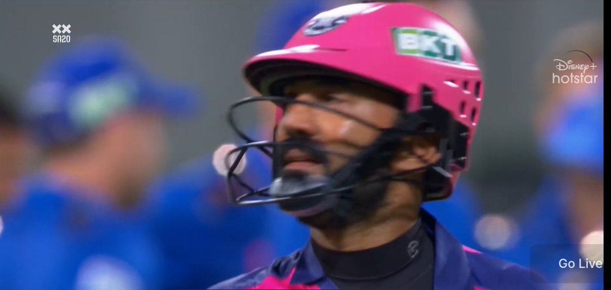 DKFANFOREVER's tweet photo. Honesty speaking, DK sir's batting looked rusty today. But that's okay considering the fact that he's playing after so many months.
But we know his potential and know that he'll make stunning comebacks πͺπ»πͺπ»
Come on CHAMP, you're a LEGEND β¨π
#MICTvsPR https://t.co/gtfPql7NiF