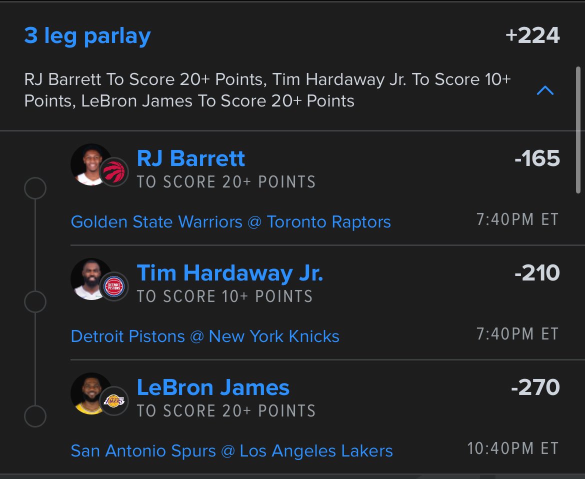 Bigbetsbrand123's tweet photo. NBA Bankroll Builder

Good Luck If Tailing🍀

#GamblingX #NBA #MrBigBets https://t.co/PTH0iH3iza