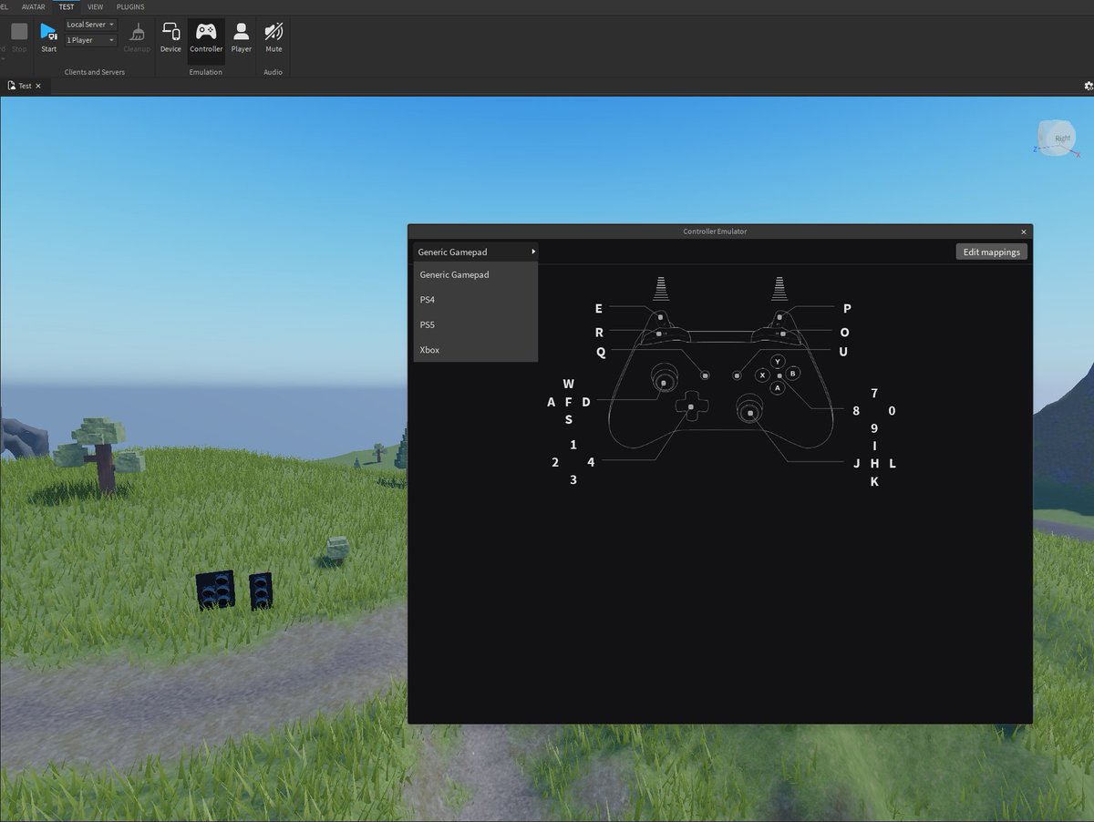 gamefamstudios's tweet image. Hey #RobloxDev 👋! Having trouble adding smooth controller support to your #Roblox project 🤔? With Roblox's fairly new Gamepad Emulation tool in studio, you can now easily find what controls feel best so you can give controller players a good experience from the start 🎮.…