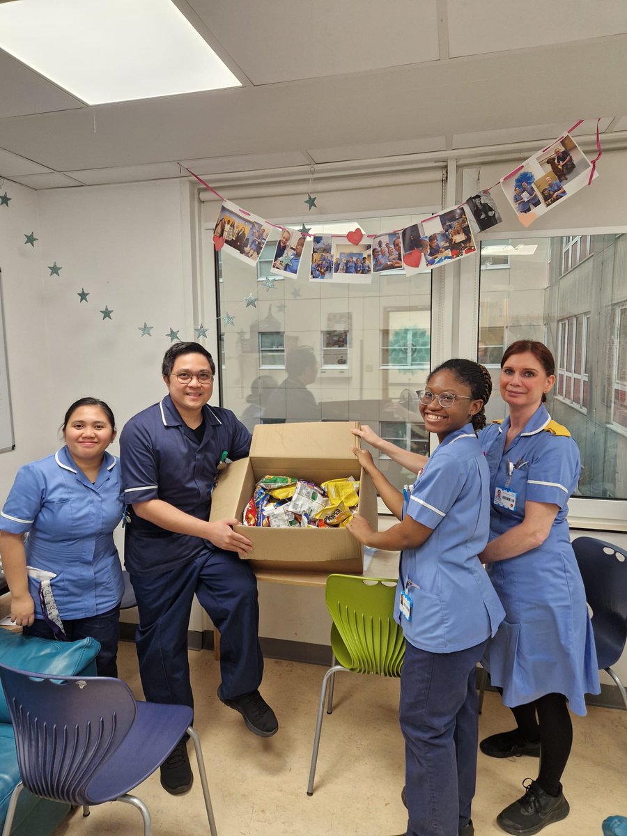 Thank you so much @charity_shc  for our boost box! Everyone was very excited to pick out some snacks 🥰