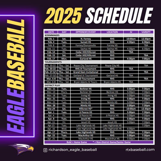 Richardson JV Baseball tweet media