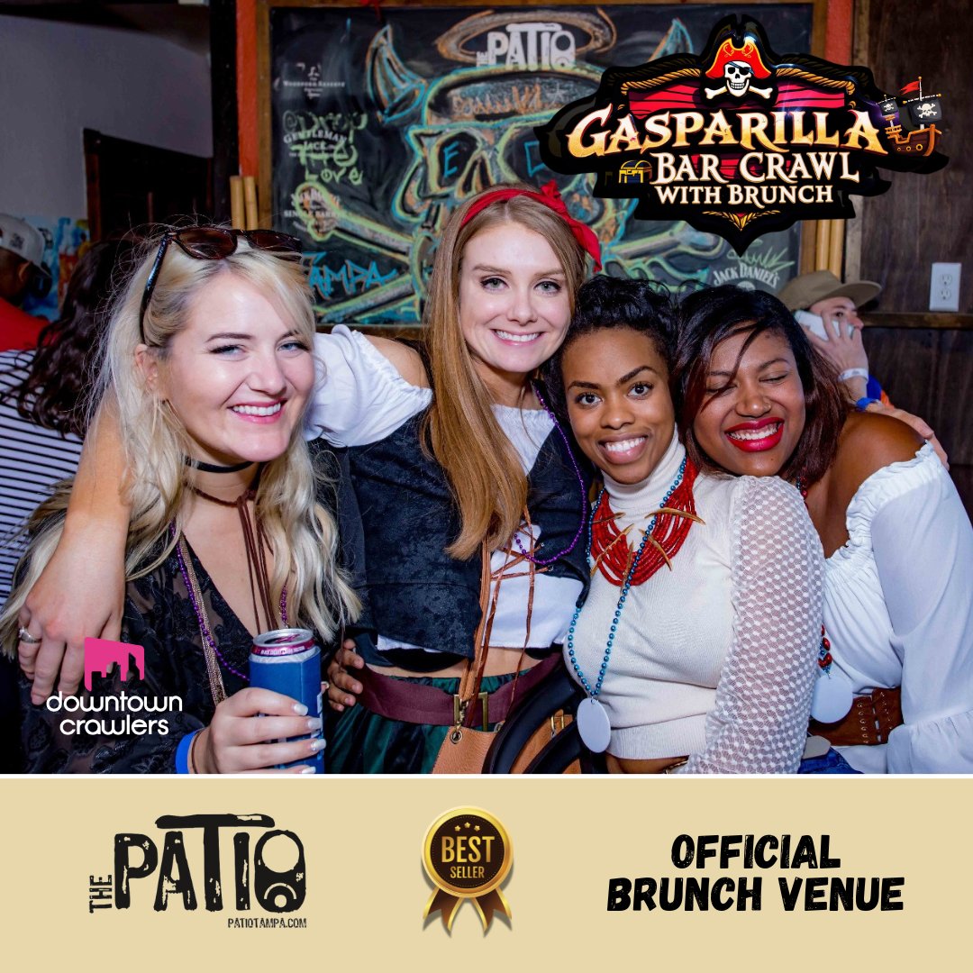 #GasparillaBrunch Spotlight: <a href="/thepatiotampa/">ThePatio Tampa</a> 
Get ready to brunch under the palms at The Patio in South Tampa! With its laid-back outdoor vibes, mouthwatering brunch dishes &amp; bottomless mimosas, The Patio is the perfect spot to gather your #Gasparilla crew.
eventbrite.com/e/8th-annual-g…