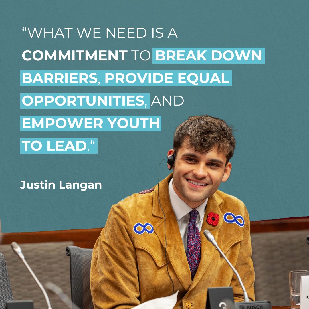 Last month, TFHA recipient, <a href="/justinrlangan/">Justin R. Langan</a>, joined seven inspiring youth changemakers in meeting with the Senate Committee on Indigenous Peoples. Together, they shared powerful visions for a brighter, more inclusive future.
#CHPC #CDNpoli #Humanitarian #Reconciliation #Equity
