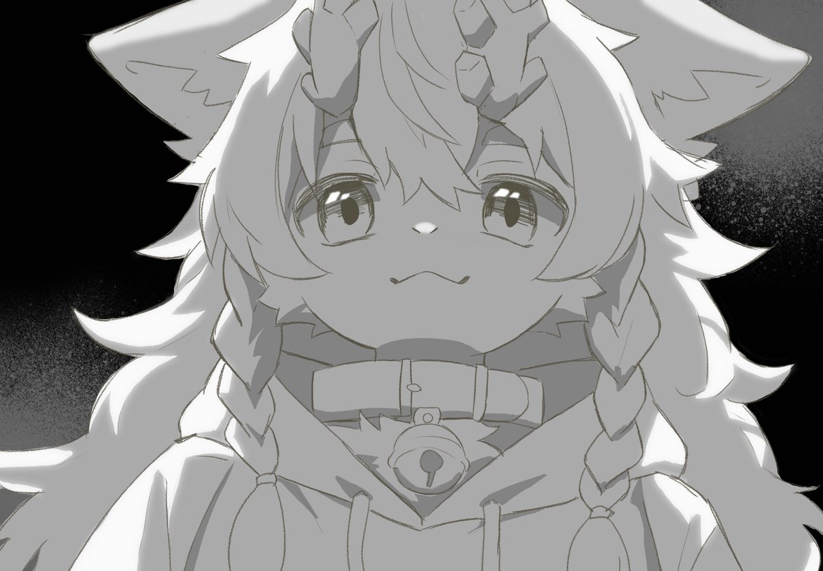 小柴胡家的设定
前几天在学胖太学到了可爱的五官分布干脆直接用过来了