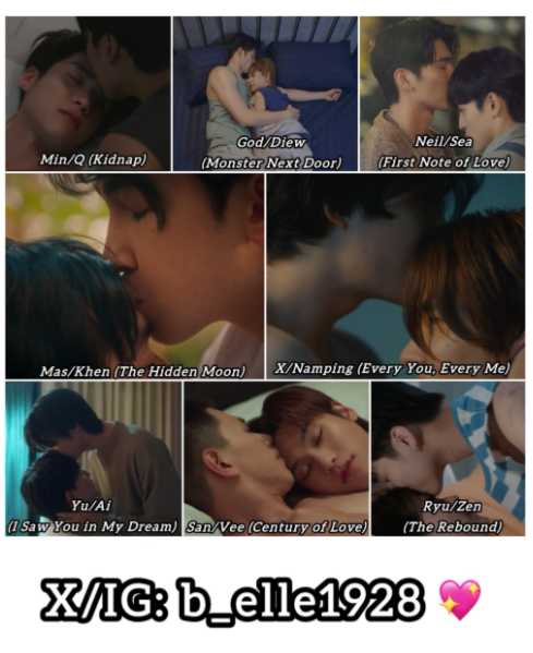 B_Elle1928's tweet photo. I believe in forehead kisses supremacy!!! (Part 4)😘#kidnaptheseries #minq #ohmleng #monsternextdoor #goddiew #firstnoteoflove #neilsea #thehiddenmoon #maskhen #everyyoueveryme #topmick #isawyouinmydream #centuryoflove #daouoffroad #therebound #meenping https://t.co/LY8wWikzkl