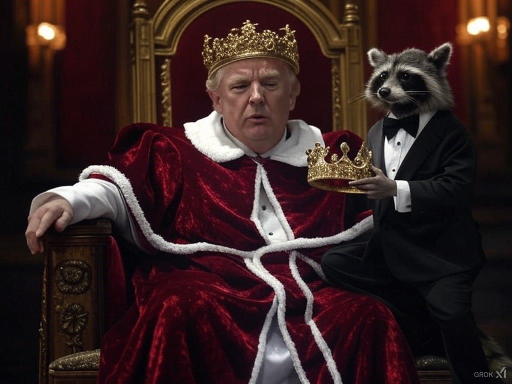 One week until Trump is crowned King