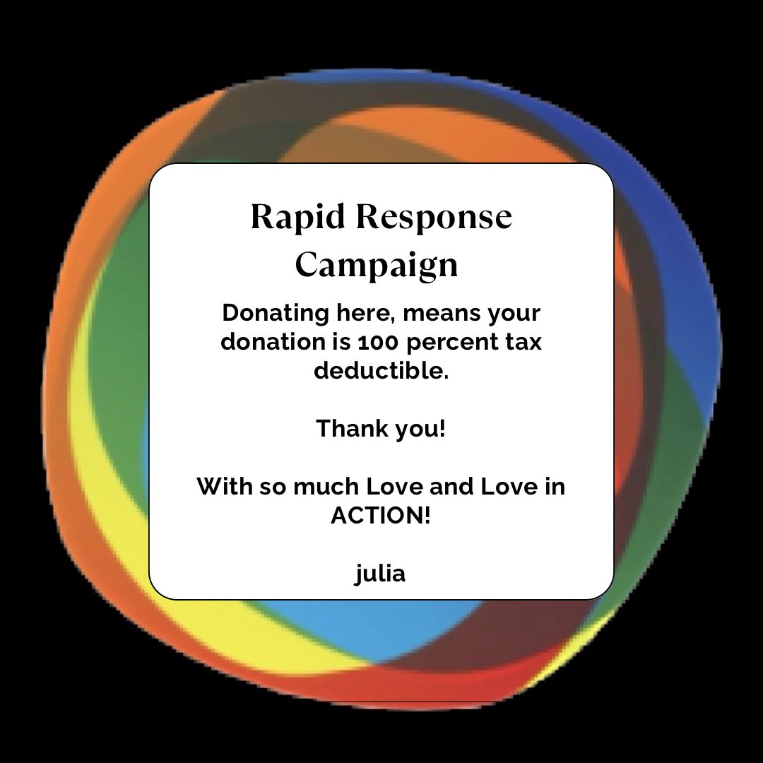 juliabfly's tweet image. Let&apos;s support the lungs of people as we support the lungs of the planet

Thank you!

With so much Love and Love in ACTION!

julia

secure.givelively.org/donate/circle-…

Link also in bio! 💚💚💚🙏🙏💚

#community #family #southerncalifornia #losangeles #loveinaction #rapidresponsecampaign