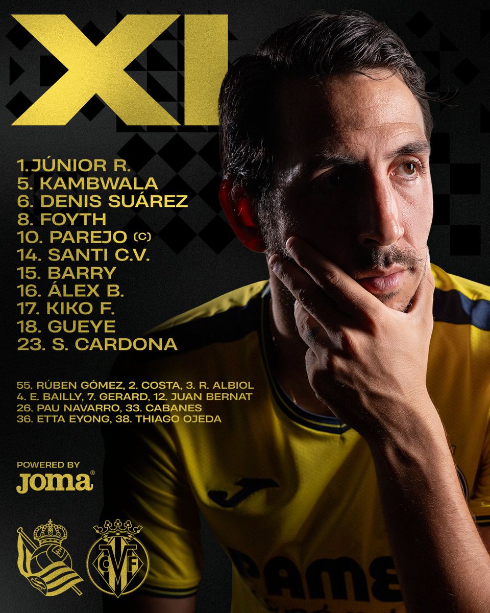 🟡 ONCE INICIAL 🟡

#RealSociedadVillarreal