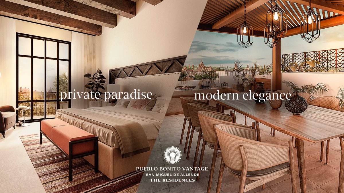 If you are looking for something different to invest into, the you should definitely check out Pueblo Bonito Vantage in San Miguel de Allende ❤️ 🏡

Condos &amp; Villas Available
🔗 linktr.ee/vantageresiden…

#realestate #sanmigueldeallende #luxury #condo #villa #community