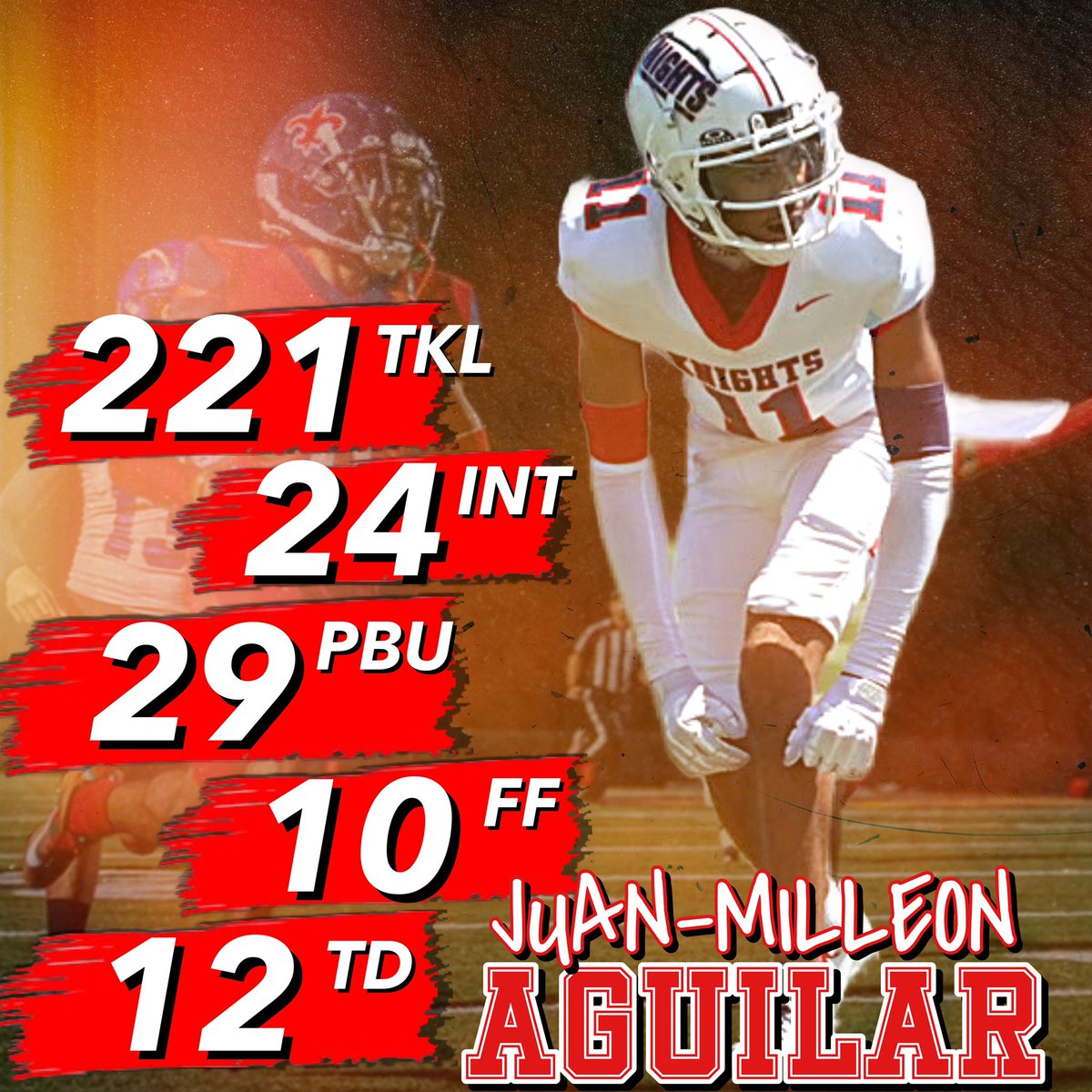 Juan-Milleon Aguilar🪤 (@xjuanmillx) on Twitter photo Thank you #TXHSFB we ran up the numbers as a 4 year varsity starter🚀 #QBTrappin🪤 <a href="/StillKimball/">Kimball Knights Football🏈</a> <a href="/dctf/">Dave Campbell's Texas Football — TexasFootball.com</a>
Senior Film 🍿 hudl.com/v/2QBmpA
Junior Film 🔥 tinyurl.com/yxz8jh4t
Sophomore Film👀 tinyurl.com/2fsmu7t4
Freshman Film🎬 hudl.com/v/2GPHn5 Thank you #TXHSFB we ran up the numbers as a 4 year varsity starter🚀 #QBTrappin🪤 <a href="/StillKimball/">Kimball Knights Football🏈</a> <a href="/dctf/">Dave Campbell's Texas Football — TexasFootball.com</a>
Senior Film 🍿 hudl.com/v/2QBmpA
Junior Film 🔥 tinyurl.com/yxz8jh4t
Sophomore Film👀 tinyurl.com/2fsmu7t4
Freshman Film🎬 hudl.com/v/2GPHn5