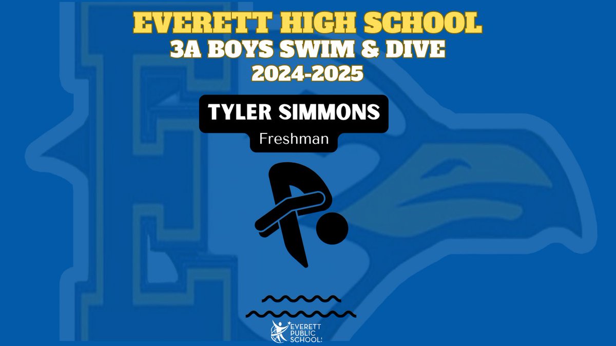 Everett High School freshman, Tyler Simmons recently broke the school's dive record with 2 OUTSTANDING scores of 288.05 &amp; 414.05! 
Fantastic diving, Tyler!
@EverettPublicSchools.WA
