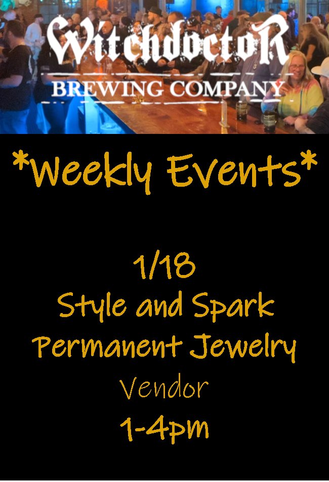 WitchdoctorBrew's tweet photo. #supportlocal #witchdoctorbrewing #craftbeer #drinklocal #localcraftbeer #localcraft #southingtonct #thecureforwhatalesyou #jewelry https://t.co/gBkUgpin7l
